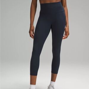 Lululemon NWT Wunder Train High-Rise Tight with Pockets 23" True Navy